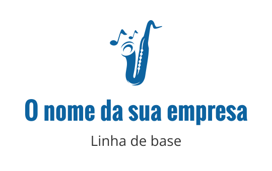 Saxophone logo