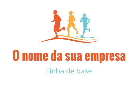 Running logo