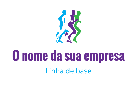 Running logo