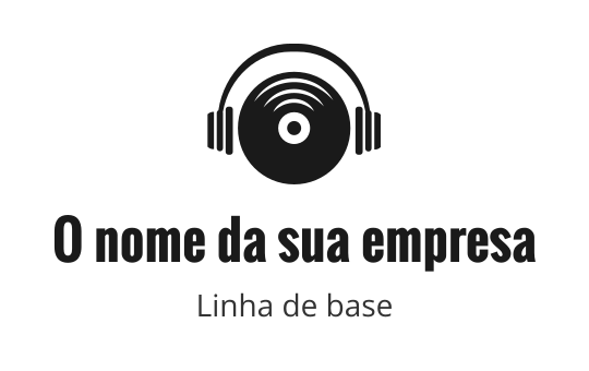 Fones de ouvido logo