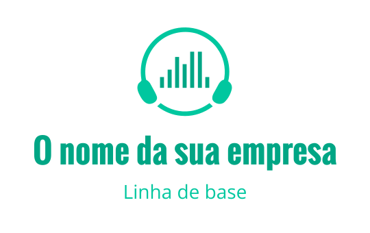 Fones de ouvido logo