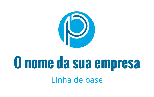P logo