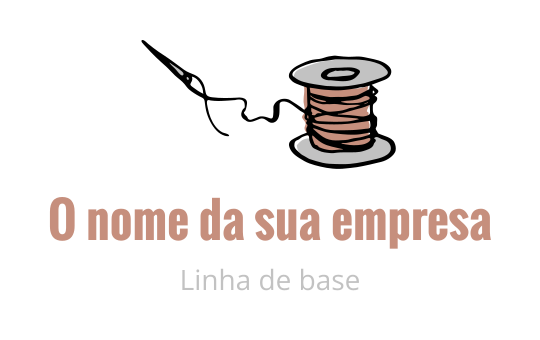 Costurando logo