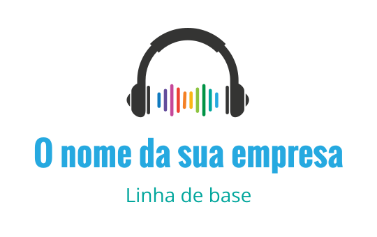 Fones de ouvido logo