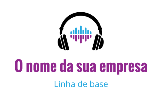Fones de ouvido logo