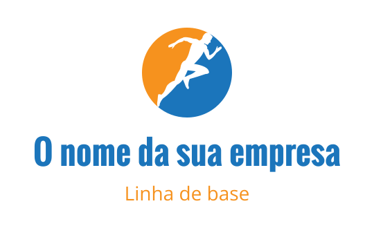 Running logo
