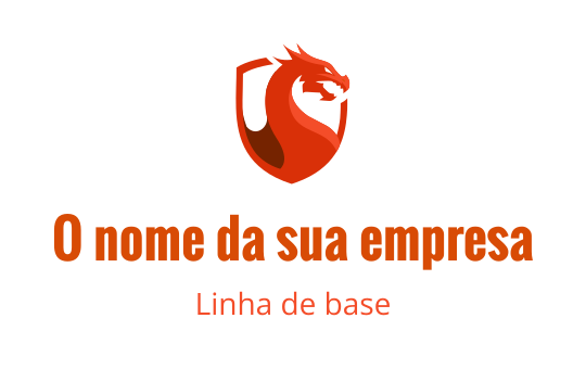 Logotipo modelo dragão