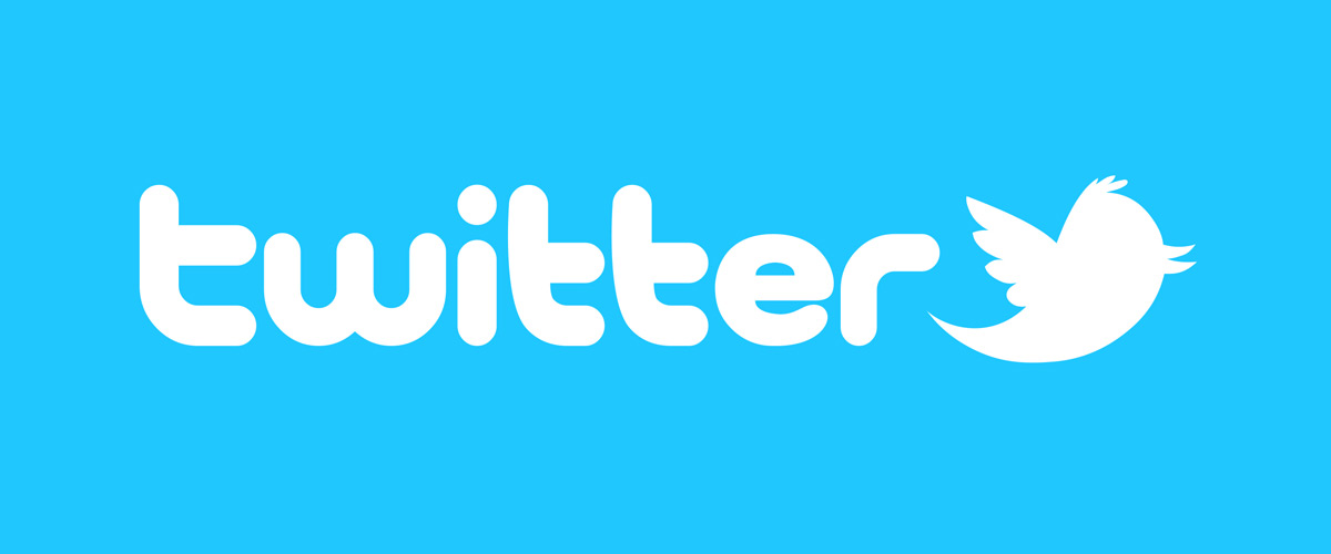 Marcas do mundo logotipo Twitter