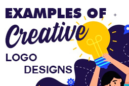 Exemplos de como projetar um logotipo criativo usando múltiplas técnicas