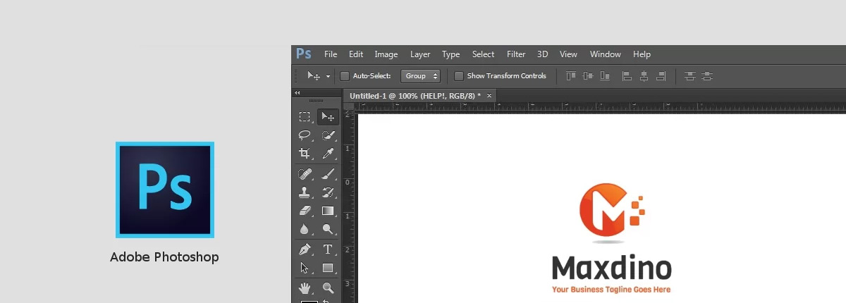 Como usar o Photoshop para editar um logotipo vetorial