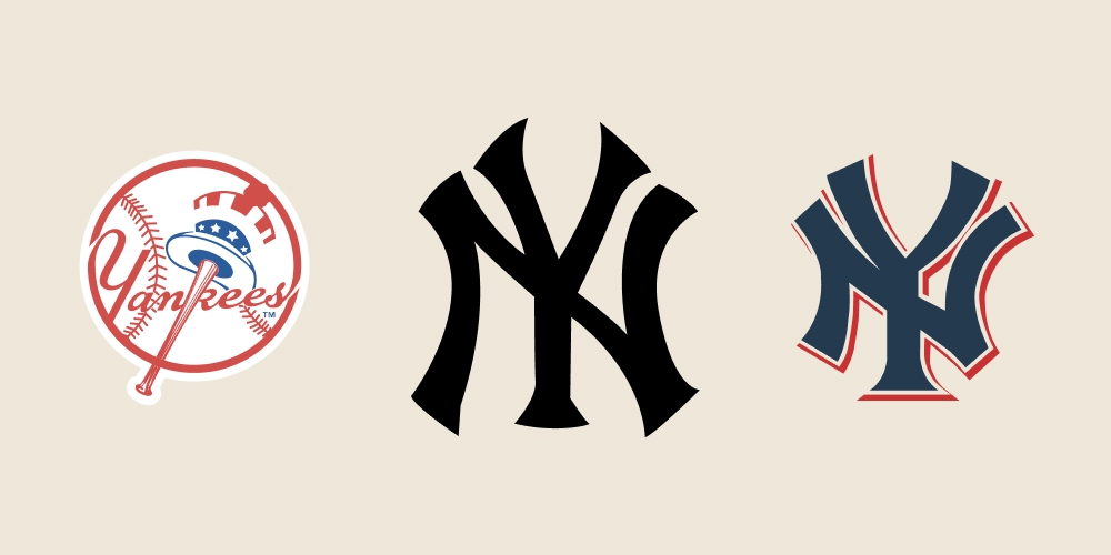 Variações do logo do New York Yankees