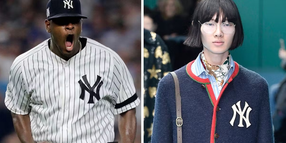 Logo dos New York Yankees moda