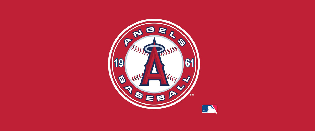 Logotipo do beisebol dos anjos