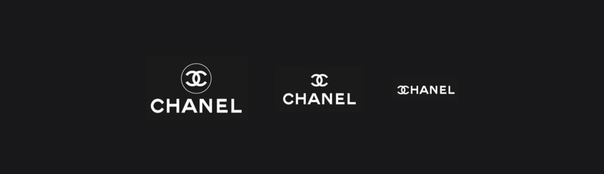 Diferentes versões do logotipo do canal