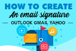 Como criar sua assinatura de e-mail com o seu logo no Outlook, Gmail, Yahoo 