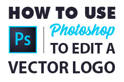 Como usar o photoshop para editar seu logotipo vetorial em minutos!