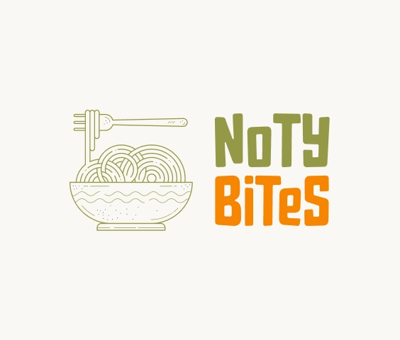 Logotipo criativo para restaurante de noodles