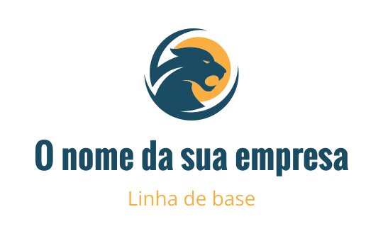 Silhueta de pantera azul-água com detalhes em dourado, representando a indústria do tigre.