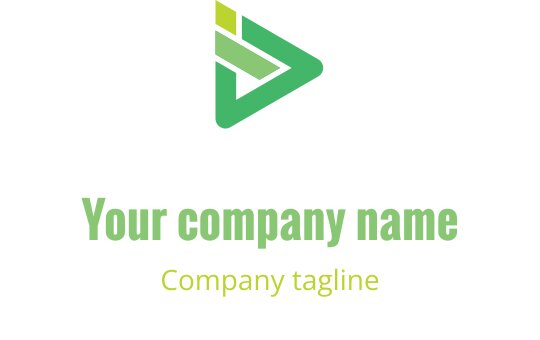 Design de logo moderno com esquema de cores em limão e dourado