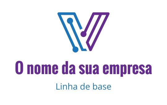 V logo