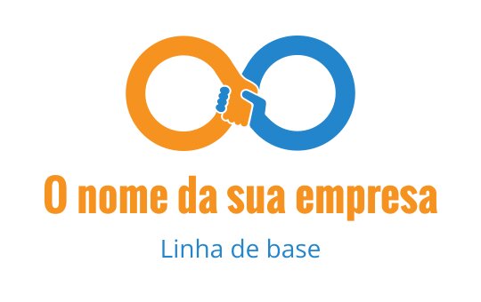 Aperto de mão logo