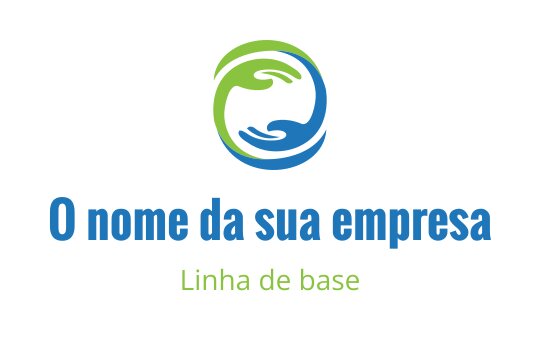Aperto de mão logo