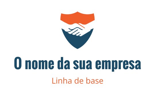 Aperto de mão logo