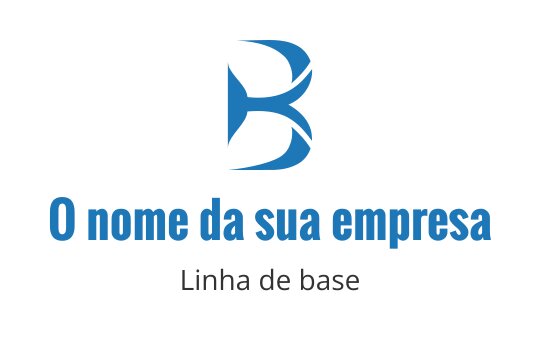 B logo