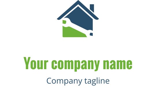 Design de logo moderno em teal e limão com engrenagens entrelaçadas
