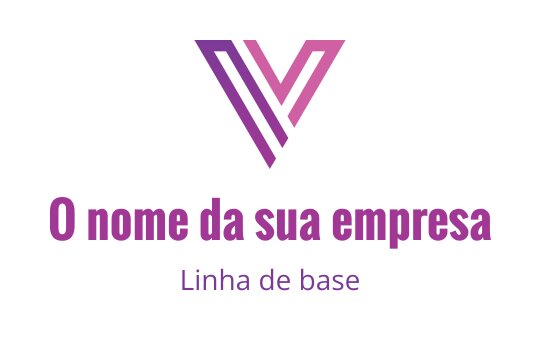 V logo