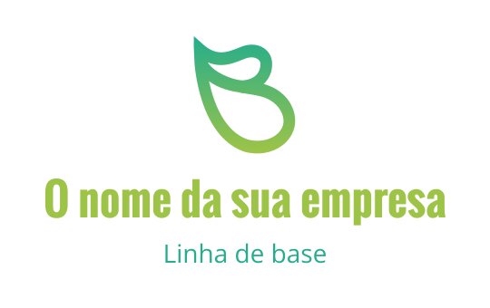 B logo