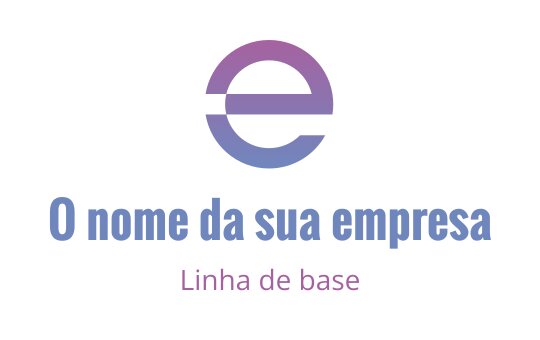 E logo