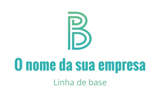 B logo
