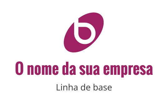 B logo