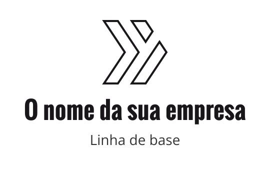 Design de logo moderno com duas setas sobrepostas em um estilo elegante