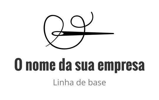 Costurando logo