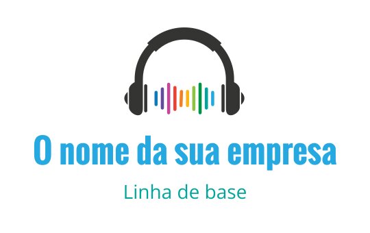 Fone de ouvido logo