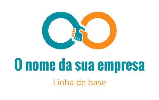 Aperto de mão logo
