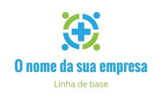 Saúde médica logo
