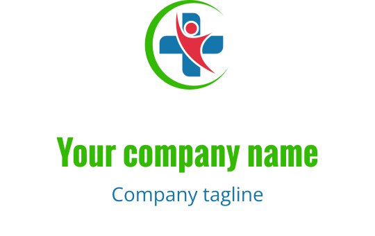 Logo vibrante com figuras abstratas em vermelho, verde-água e limão