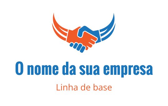 Aperto de mão logo