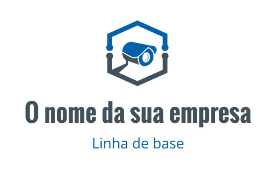 Câmera de vigilância logo