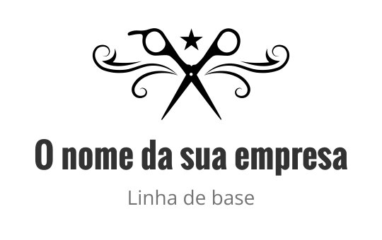Logo design limpo e moderno com tipografia ousada e layout simples